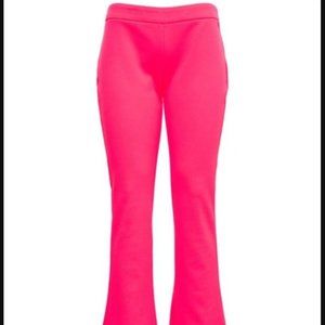 BALMAIN Fluo Pink Flared Pants size 36